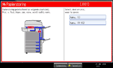 Schermafbeelding Bedieningspaneel
