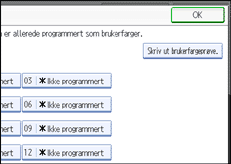 Illustrasjon av skjermpanelet