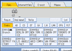 Illustrasjon over kontrollpanelet