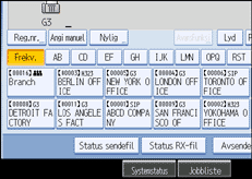 Illustrasjon over kontrollpanelet