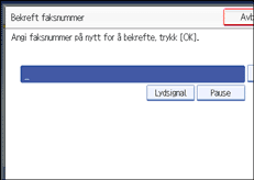 Illustrasjon over kontrollpanelet