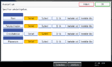 Illustrasjon over kontrollpanelet