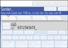 Illustrasjon over kontrollpanelet