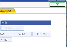 Illustrasjon av skjermpanelet
