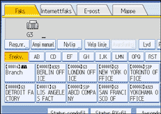 Illustrasjon over kontrollpanelet