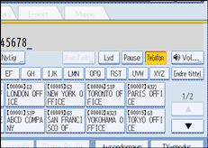 Illustrasjon over kontrollpanelet