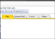 Illustrasjon over kontrollpanelet