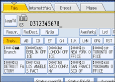 Illustrasjon over kontrollpanelet