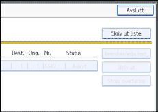 Illustrasjon over kontrollpanelet