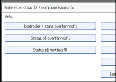 Illustrasjon over kontrollpanelet