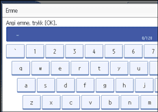 Illustrasjon over kontrollpanelet
