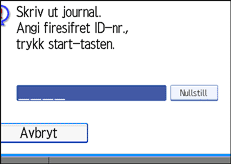 Illustrasjon av skjermpanelet