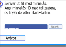 Illustrasjon over kontrollpanelet