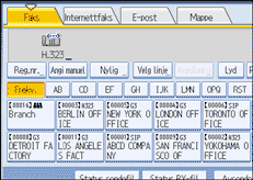 Illustrasjon over kontrollpanelet