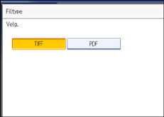 Illustrasjon av skjermpanelet