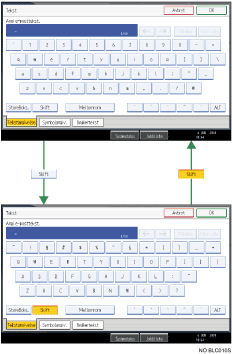 Illlustrasjon av taster