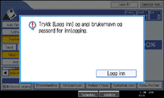 Illustrasjon av skjermpanelet