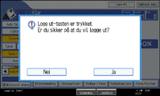 Illustrasjon av skjermpanelet