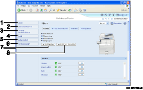 Illustrasjon med nummerert bildetekst
