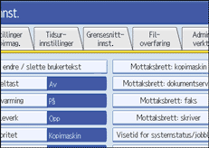illustrasjon av skjermpanel