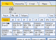 Illustration af sk&aelig;rmen p&aring; betjeningspanelet