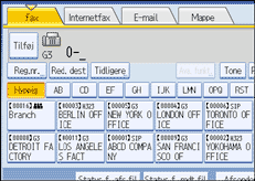 Illustration af sk&aelig;rmen p&aring; betjeningspanelet