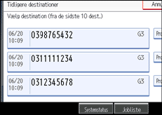 Illustration af sk&aelig;rmen p&aring; betjeningspanelet