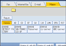 Illustration af sk&aelig;rmen p&aring; betjeningspanelet