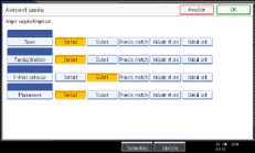 Illustration af sk&aelig;rmen p&aring; betjeningspanelet
