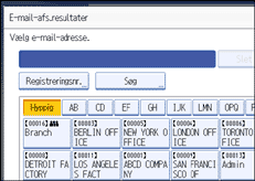Illustration af sk&aelig;rmen p&aring; betjeningspanelet