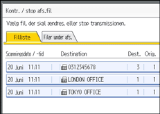 Illustration af sk&aelig;rmen p&aring; betjeningspanelet