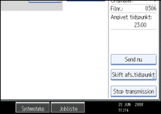 Illustration af sk&aelig;rmen p&aring; betjeningspanelet