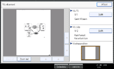 Illustration af sk&aelig;rmen p&aring; betjeningspanelet