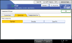 Illustration af sk&aelig;rmen p&aring; betjeningspanelet