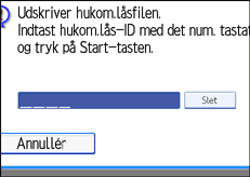 Illustration af sk&aelig;rmen p&aring; betjeningspanelet
