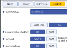 Illustration af sk&aelig;rm p&aring; betjeningspanel