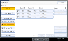 Illustration af betjeningspanelets sk&aelig;rmbillede
