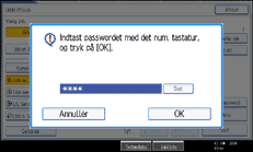 Illustration af betjeningspanelets sk&aelig;rmbillede