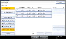 Illustration af betjeningspanelets sk&aelig;rmbillede