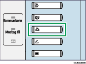 Illustration af printerknap