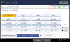 Illustration af sk&aelig;rmen p&aring; betjeningspanelet