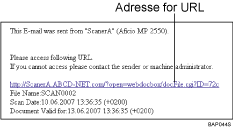 Illustration af en e-mail