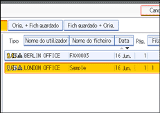 Ilustra&ccedil;&atilde;o do ecr&atilde; do painel de opera&ccedil;&atilde;o