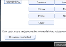 Ilustracja ekranu panela operacyjnego
