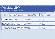 Ilustracja ekranu panela operacyjnego