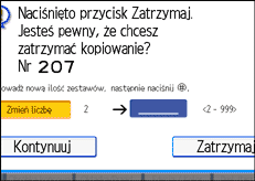 Ilustracja ekranu panela operacyjnego