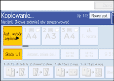 Ilustracja ekranu panela operacyjnego