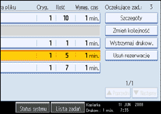 Ilustracja ekranu panela operacyjnego