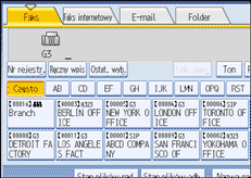 Ilustracja ekranu panela operacyjnego