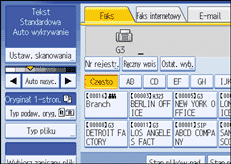 Ilustracja ekranu panela operacyjnego